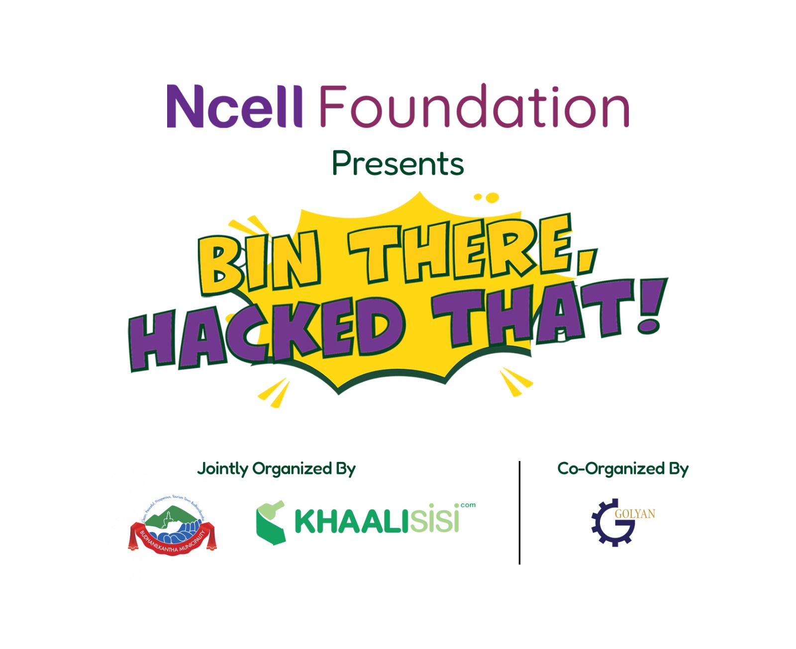 एनसेल फाउण्डेशनसहित तीन संस्थाले ‘वेष्ट ह्याकाथन’ आयोजना गर्ने