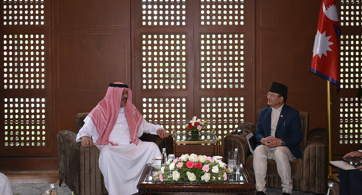 वनमन्त्री शाहीसँग कतारका विशेष दूतको भेट, के भयो कुराकानी ?