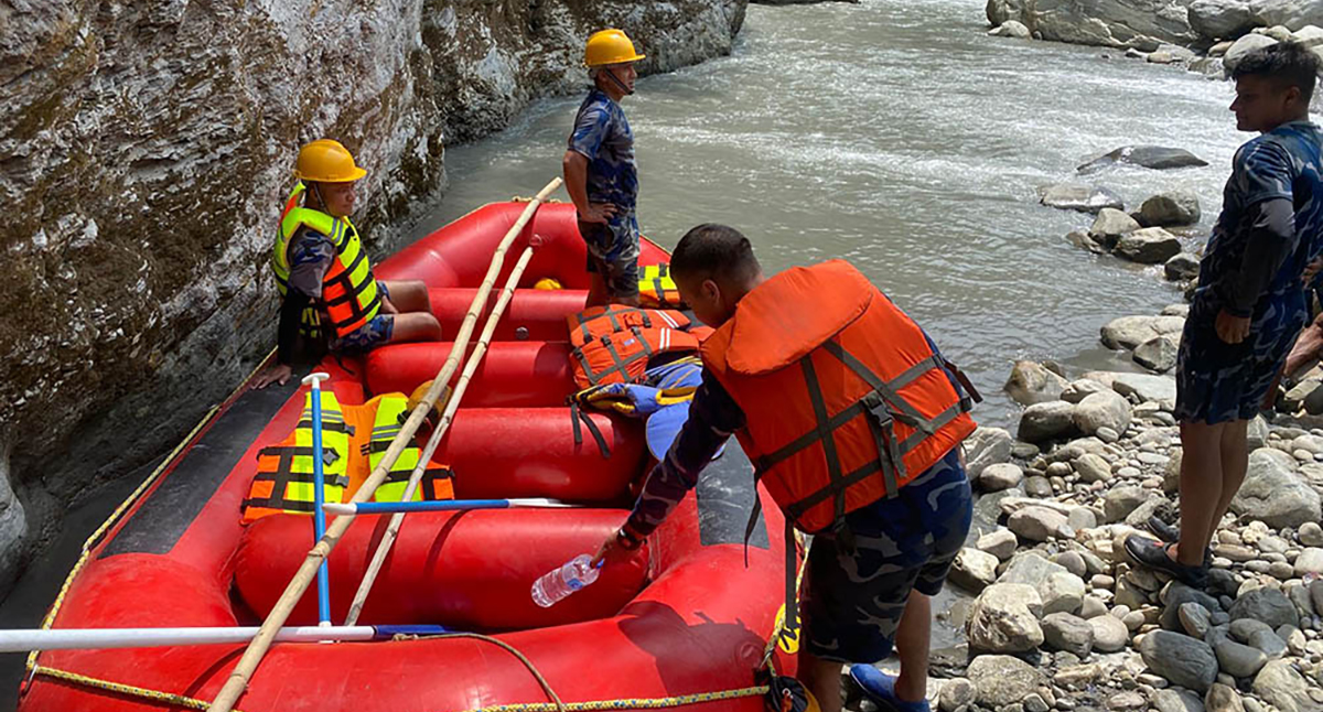 मर्दी खोलाको ड्याममा पौडी खेल्दा दुई बालकको मृत्यु