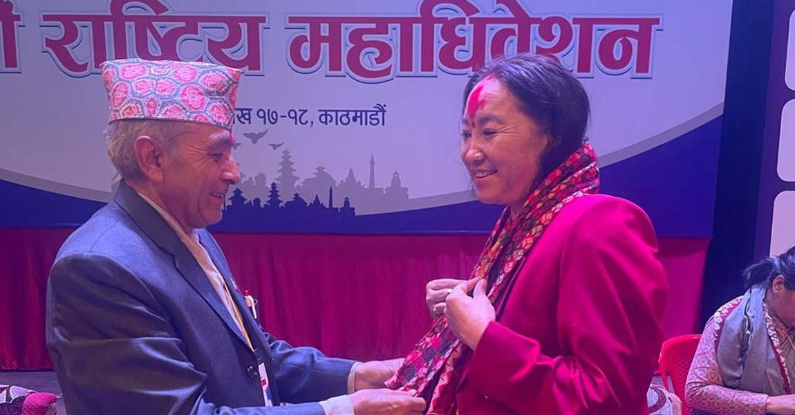 राष्ट्रिय जनसांस्कृतिक महासङ्घको अध्यक्षमा भूमिका सुब्बा निर्वाचित