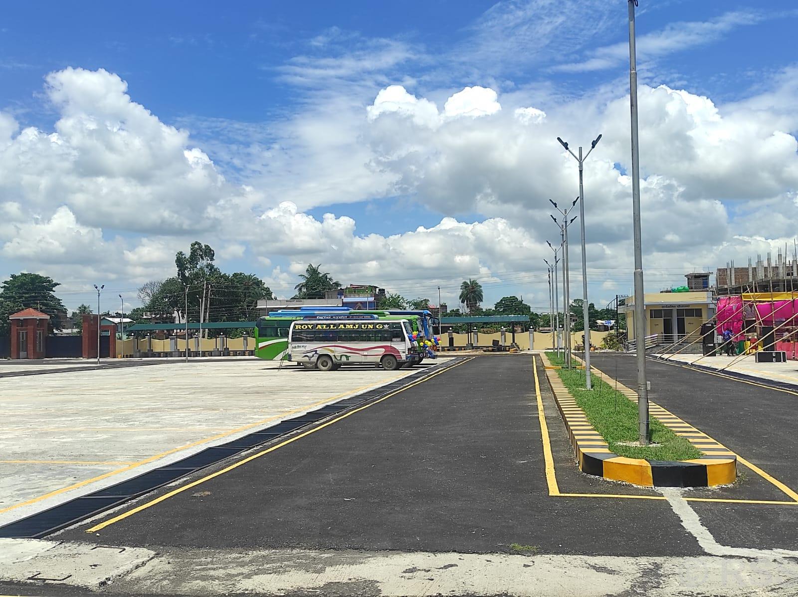 राजविराज बसपार्क ३८ वर्षपछि सञ्चालनमा, १६ करोड ३८ लाखमा बन्यो