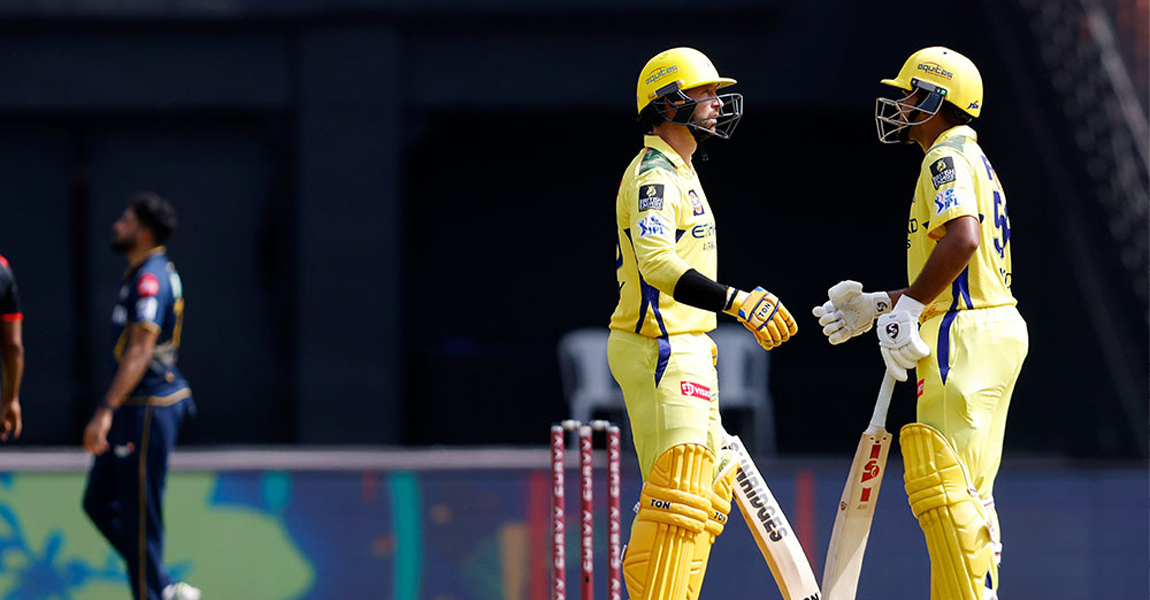 चेन्नईले गुजरात टाइटन्सलाई दियो २३१ रनको लक्ष्य