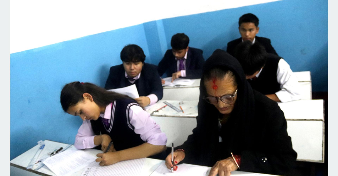 सूर्यवतीले दिईन् ७३ वर्षकाे उमेरमा कक्षा १२ को परीक्षा