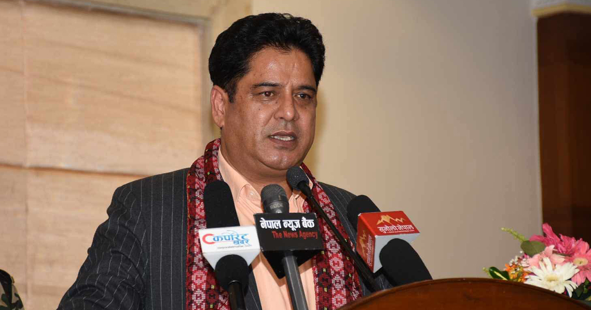 कालोबजारी गर्ने व्यवसायीलाई कानुनी दायरामा ल्याइन्छ : उद्योगमन्त्री