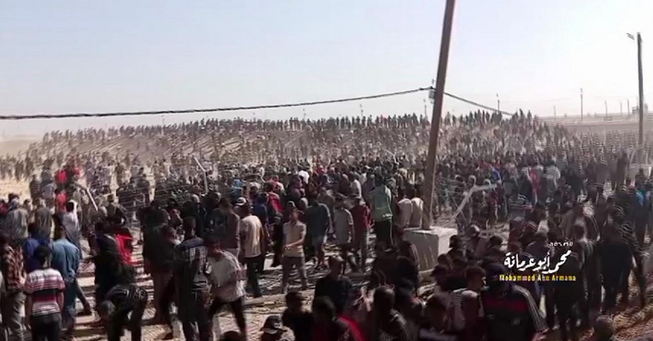 गाजाको मुख्य शहरमा भाेकमरीपछि अराजकता र लुटपाट