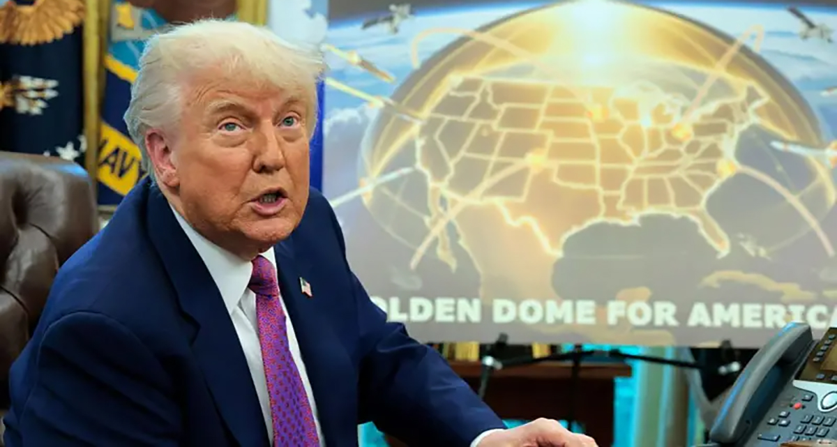 शत्रुविरुद्ध ‘गोल्डेन डोम’ अपनाउँदै अमेरिका, रोक्नेछ ब्यालिस्टिक र क्रुज मिसाइल