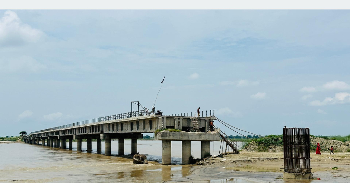 तीन वर्षमा निर्माण गर्नुपर्ने कमला पुल १३ वर्षमा पनि बनेन , ठेक्का तोड्ने तयारी