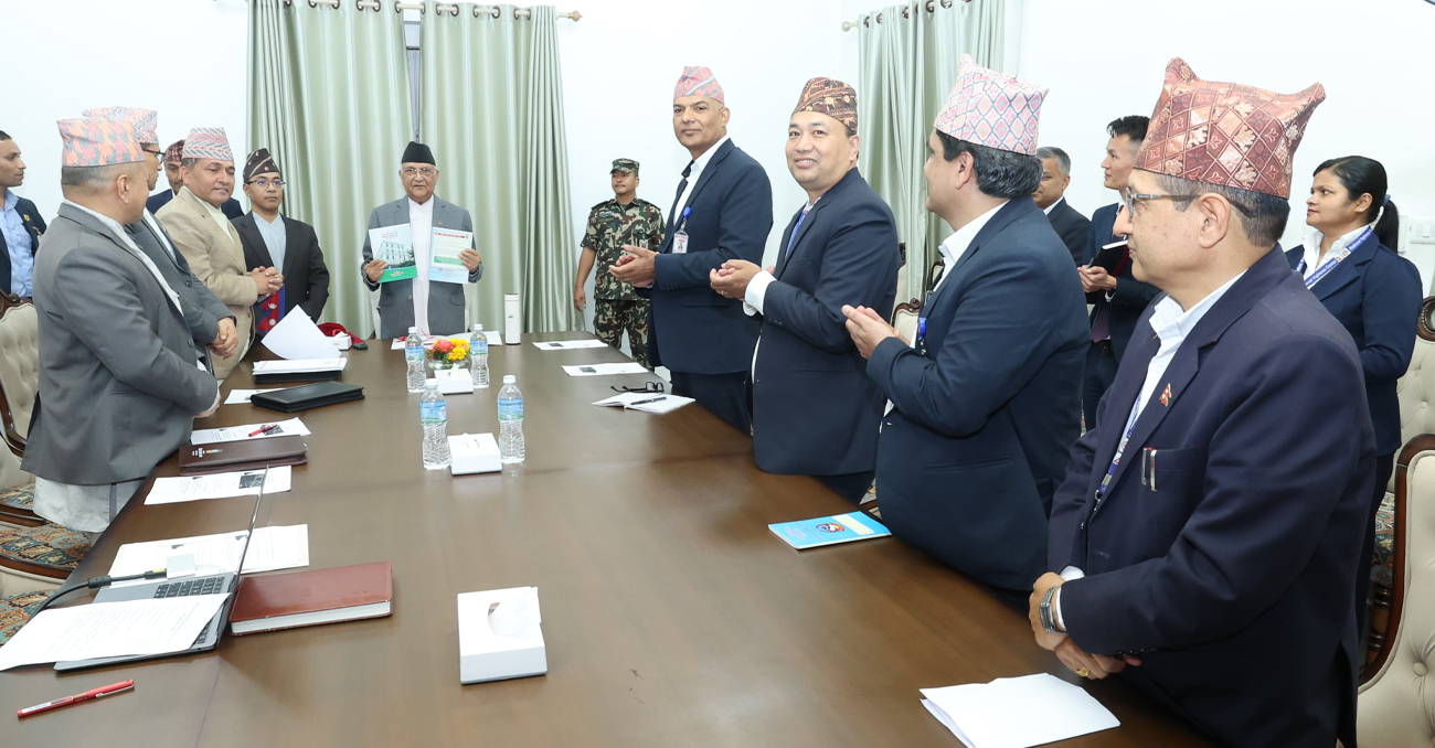 राष्ट्रिय सतर्कता केन्द्रको वार्षिक प्रतिवेदन प्रधानमन्त्रीसमक्ष पेस