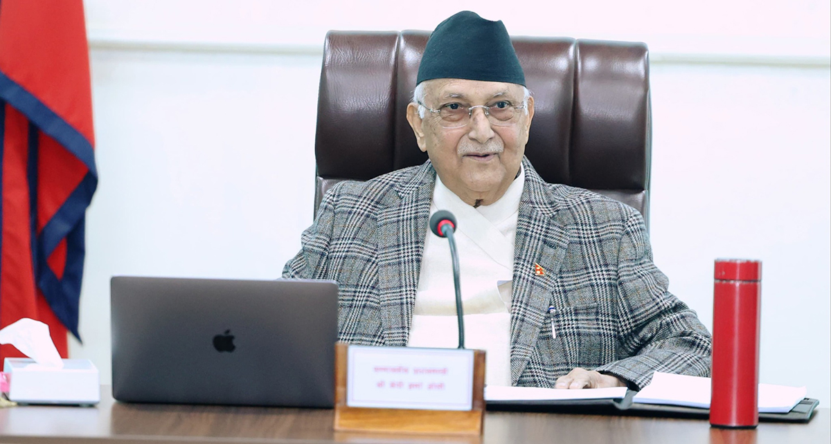 वर्षायाममा चनाखो र सुरक्षित हुन प्रधानमन्त्री ओलीको आग्रह