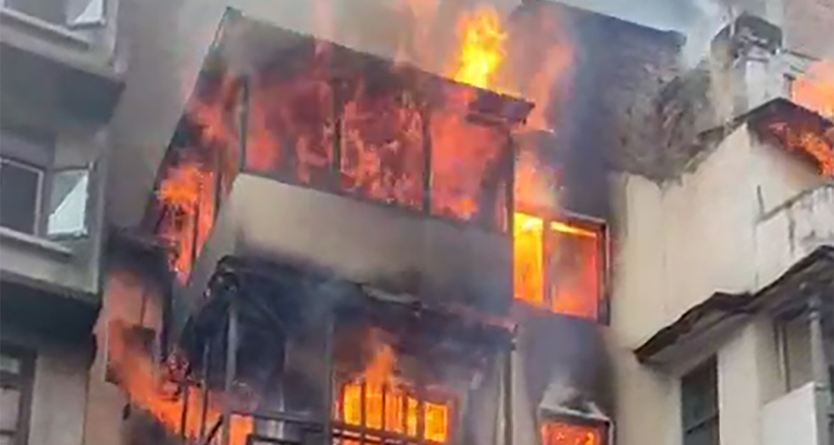 आगलागीबाट दुई जना घाइते, पाँच घरमा क्षति