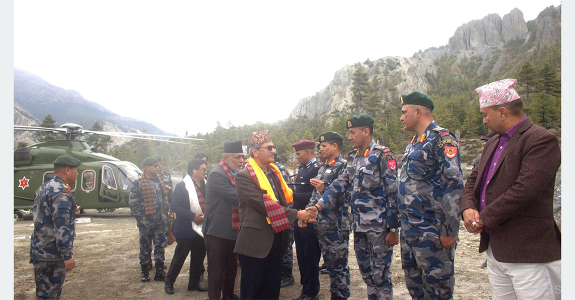 गृहमन्त्री लेखक भन्छन्- सशस्त्र प्रहरी बल विपद् उद्धारमा अब्बल बन्दै गएको छ