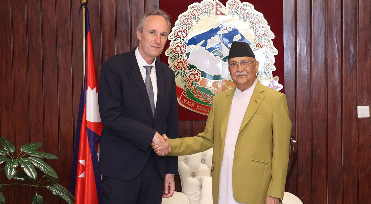 प्रधानमन्त्री ओली र विश्व बैंकका दक्षिण एसिया उपाध्यक्षबीच भेटावार्ता