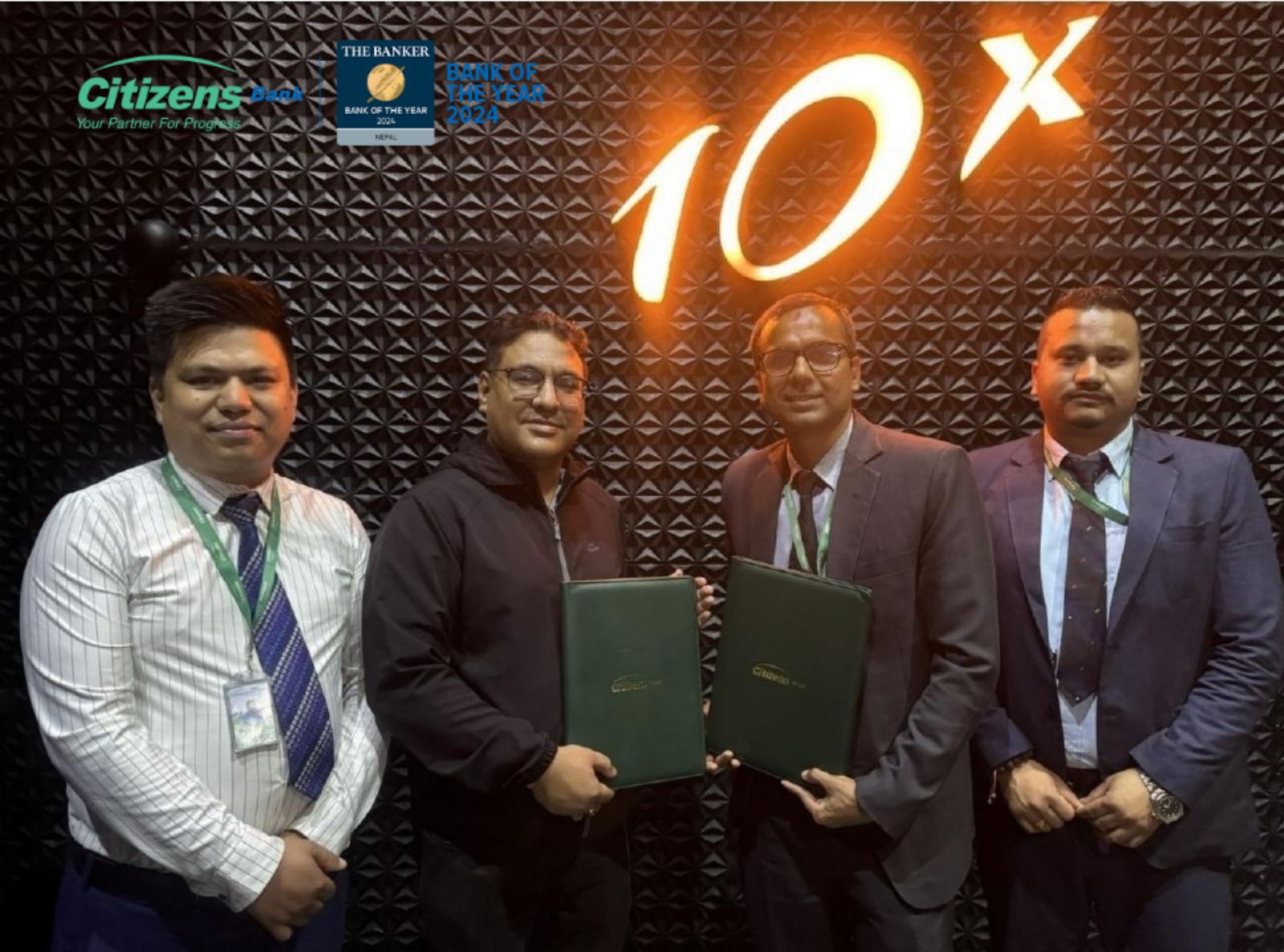 सिटिजन्स बैंकका ग्राहकले क्लब टेनएक्समा छुट सुबिधा पाउने