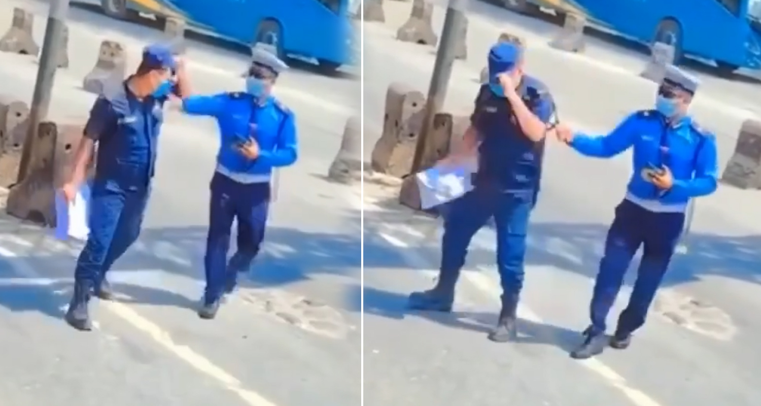 थप्पड हान्ने र खाने दुवै प्रहरीको जागिर चट