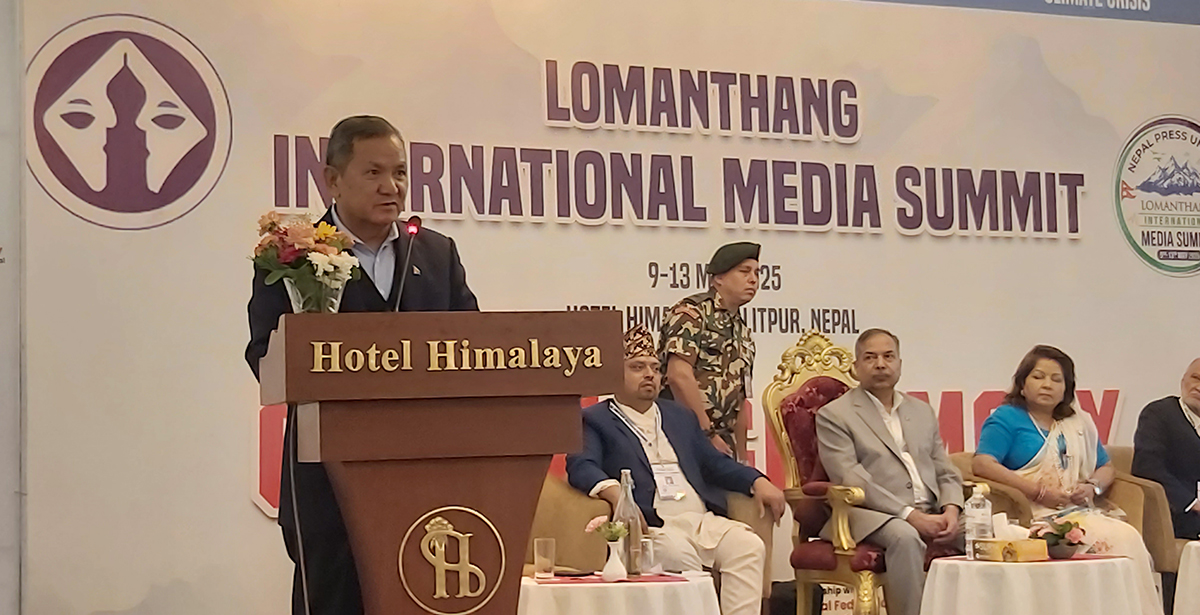 आतङ्कवाद, अराजकता र निरङ्कुशता लोकतन्त्र र प्रेस स्वतन्त्रताका शत्रु हुन् : मन्त्री गुरुङ