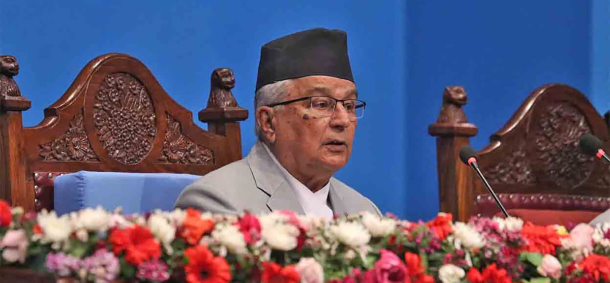 राजनीतिक उपलब्धि रक्षा गर्न सरकार दृढ : राष्ट्रपति पौडेल