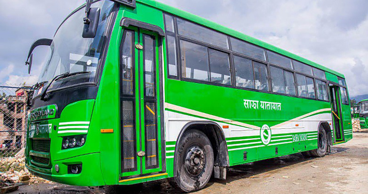 साझा यातायातलाई थप १०० विद्युतीय बस उपलब्ध गराइने