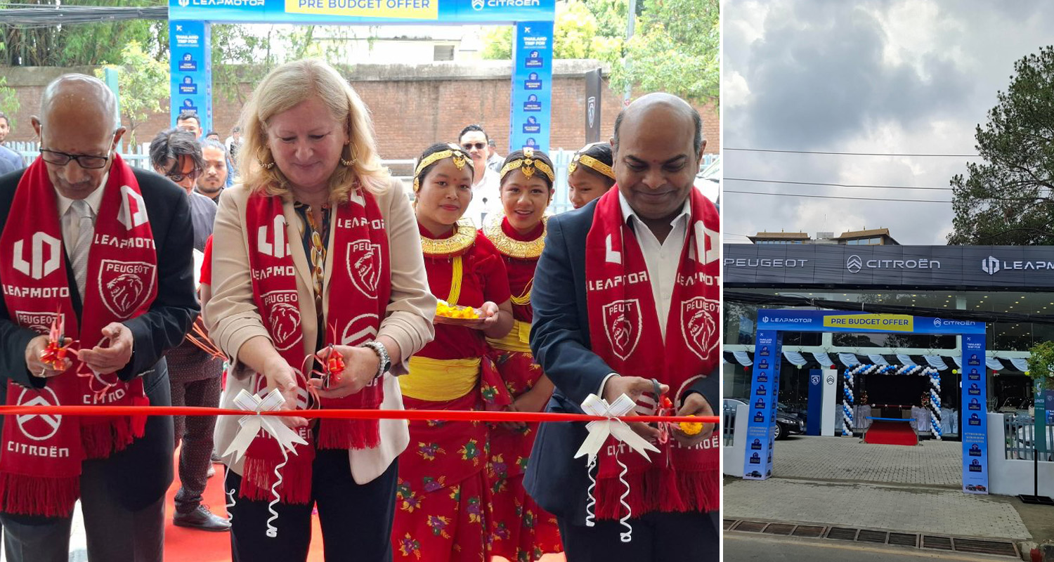 सांग्रिला मोटर्सको मल्टी-ब्राण्ड शोरूम : एकै छानामुनि सिट्रोन, प्युजो र लिपमोटर