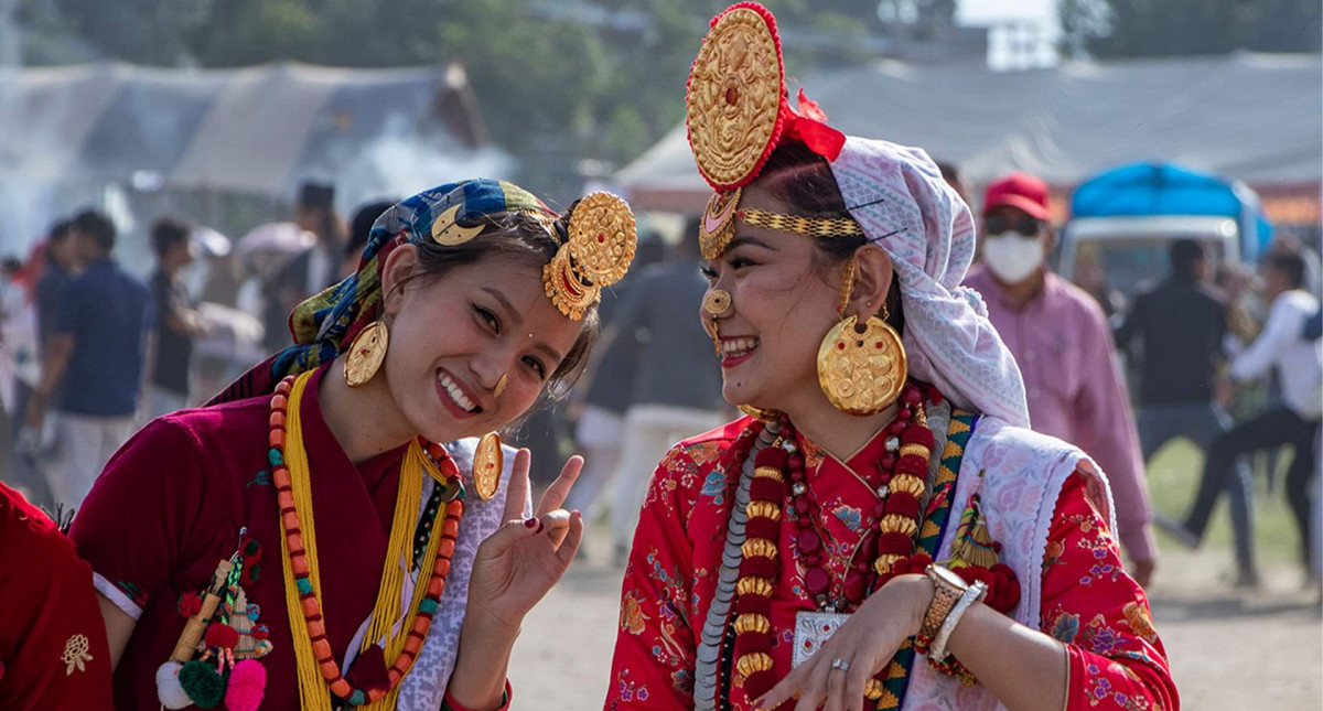 किरात समुदायले आज उभौली पर्व मनाउँदै