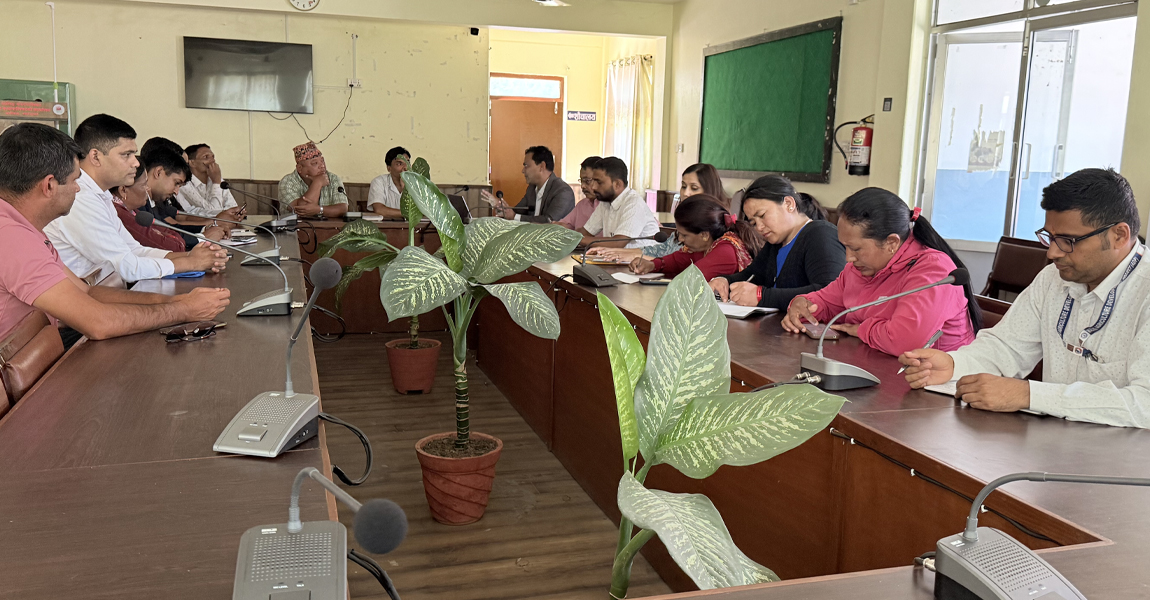 बसाईसराई रोक्न कृषि विकास रणनीति बनाउँदै वालिङ