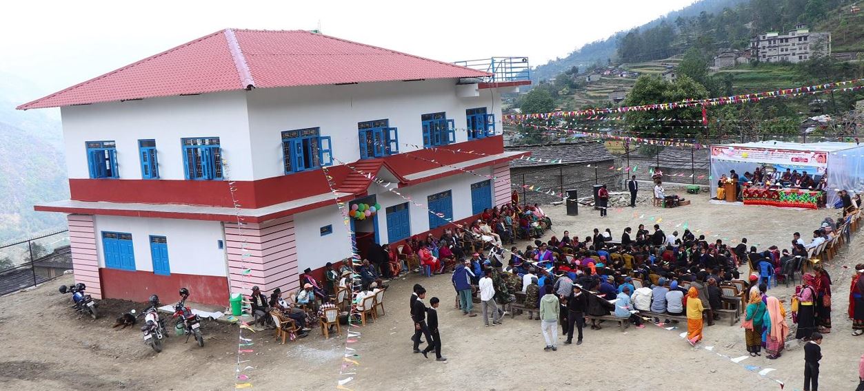 करिब डेढ करोड लागतमा झिँमा वडा कार्यालय भवन निर्माण