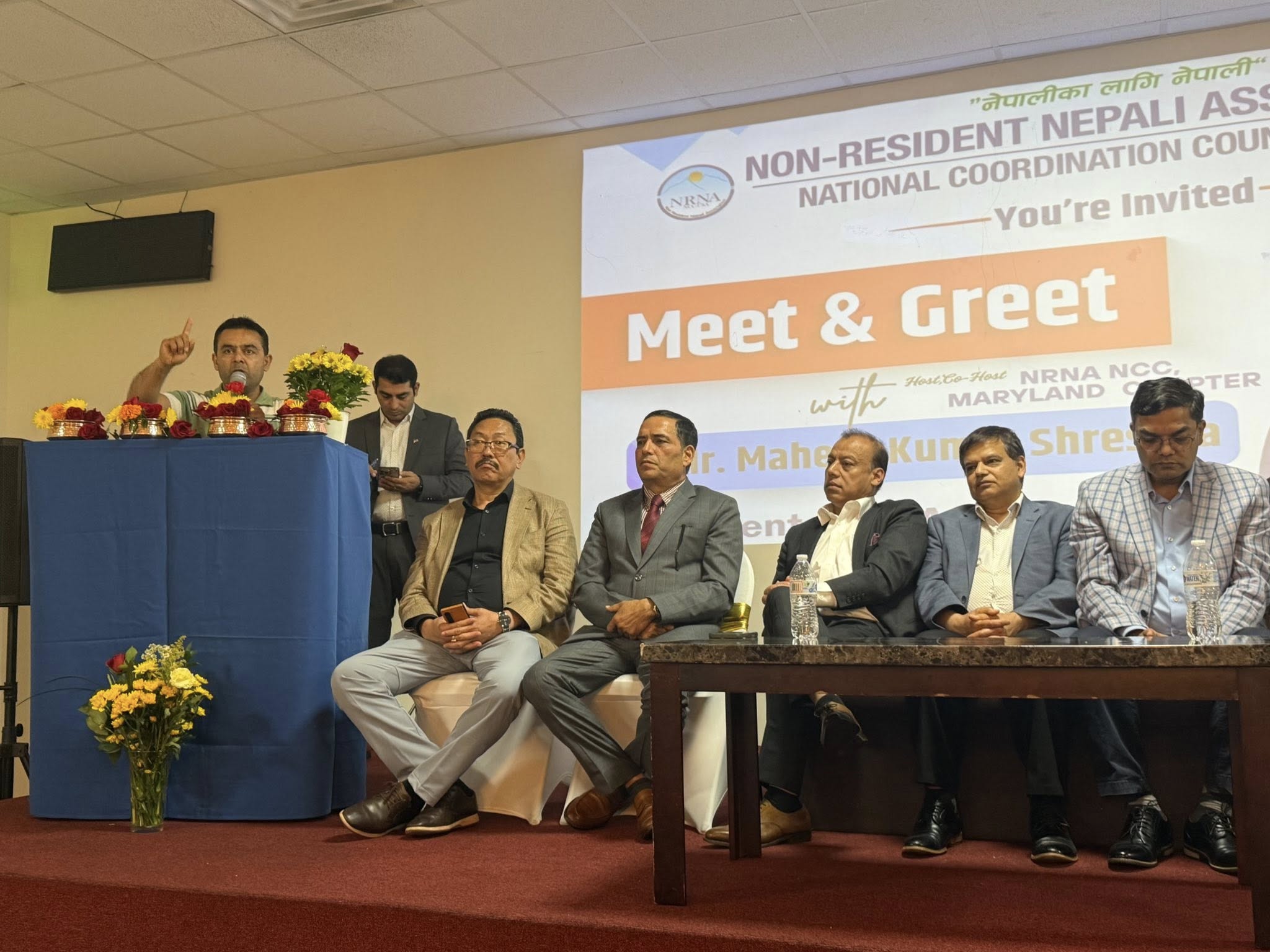 नेपाललाई समृद्ध बनाउन एनआरएनए अध्यक्ष श्रेष्ठको आह्वान