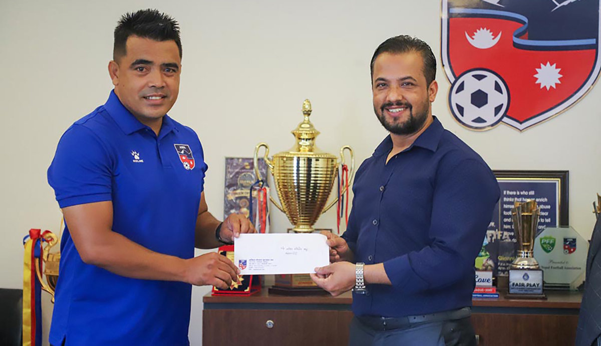 नेपाली राष्ट्रिय यू–२३ टोलीको मुख्य प्रशिक्षकमा नवीन न्यौपाने