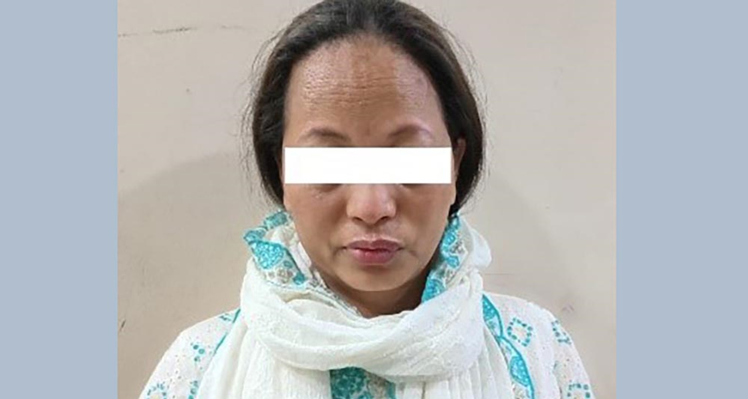 सुन तस्करी प्रकरणकी आरोपी अमला रोका पक्राउ