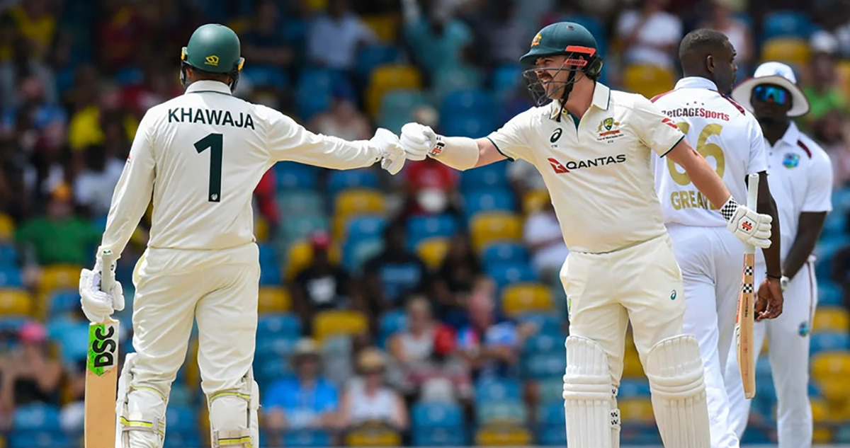 वेस्ट इन्डिजविरुद्ध पहिलो टेस्टमा अष्ट्रेलियाको कमब्याक