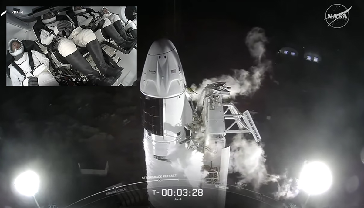 अन्ततः प्रक्षेपण गरियो एक्सिओम मिशन–४, ४१ वर्षपछि अन्तरिक्षयात्रामा भारतीय वैज्ञानिक