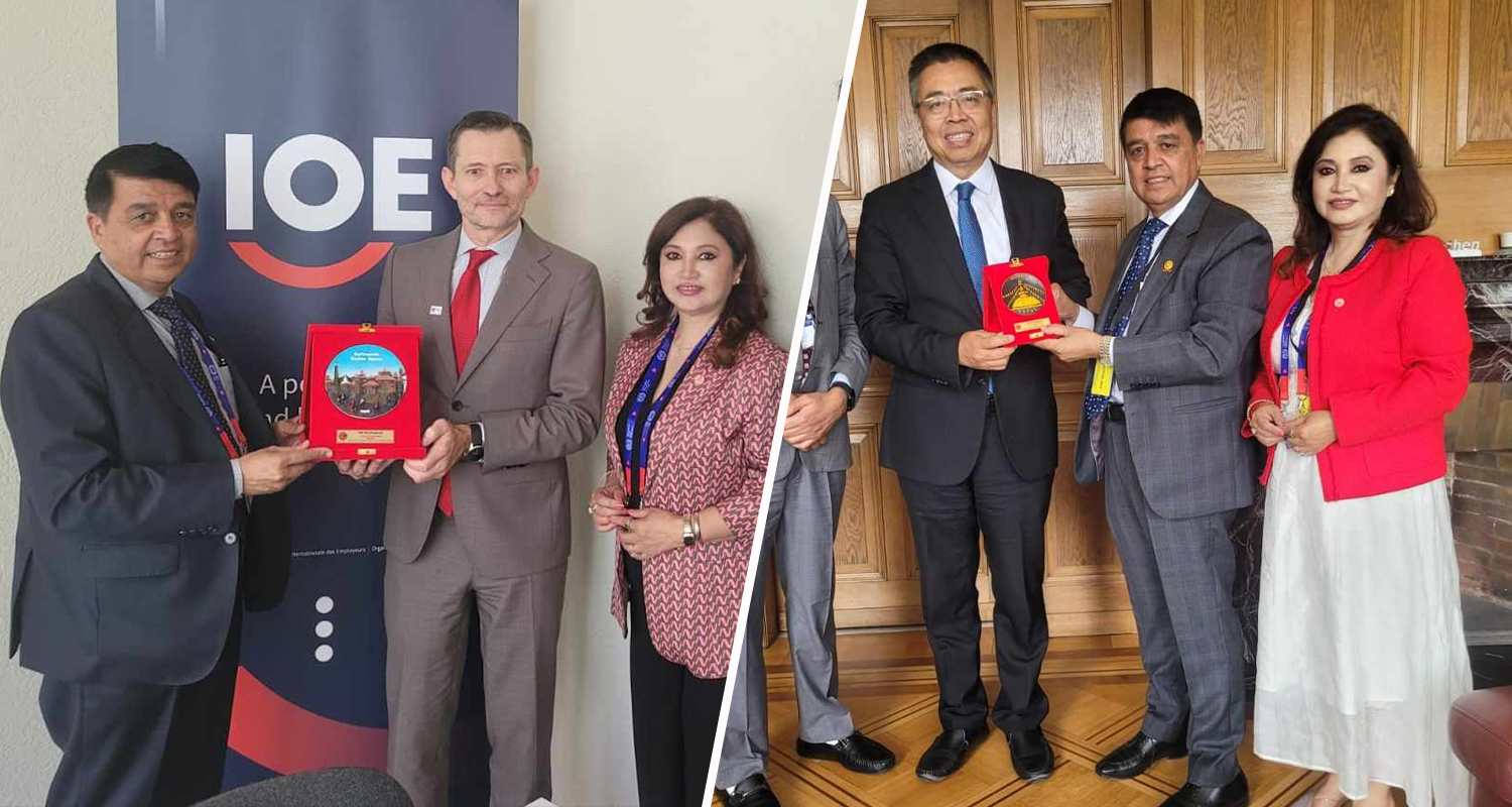 आईओई र डब्ल्यूटीओका उच्च नेतृत्वसँग महासंघ अध्यक्ष ढकालको भेटवार्ता, के–के भयो छलफल ?