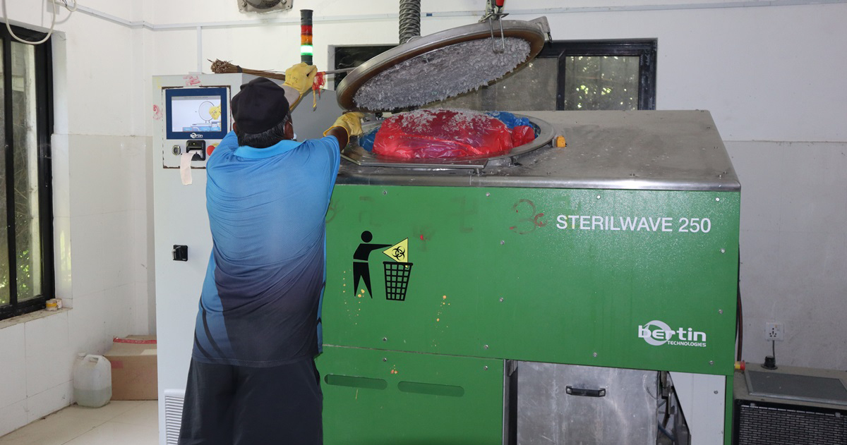 बीपी कोइराला क्यान्सर अस्पतालले यसरी व्यवस्थापन गर्दैछ फोहर