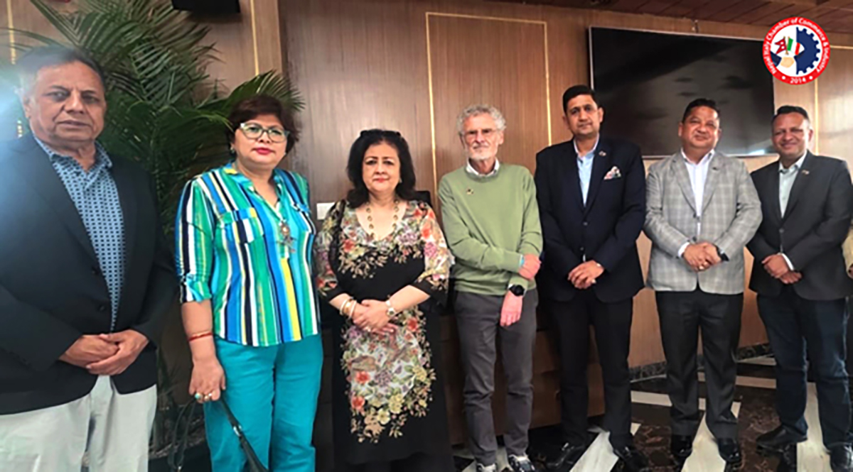 एनआईसीसीआईद्वारा इटलीमा नियुक्त नेपालका मानार्थ वाणिज्यदूत पाओलो नुगारीको स्वागत