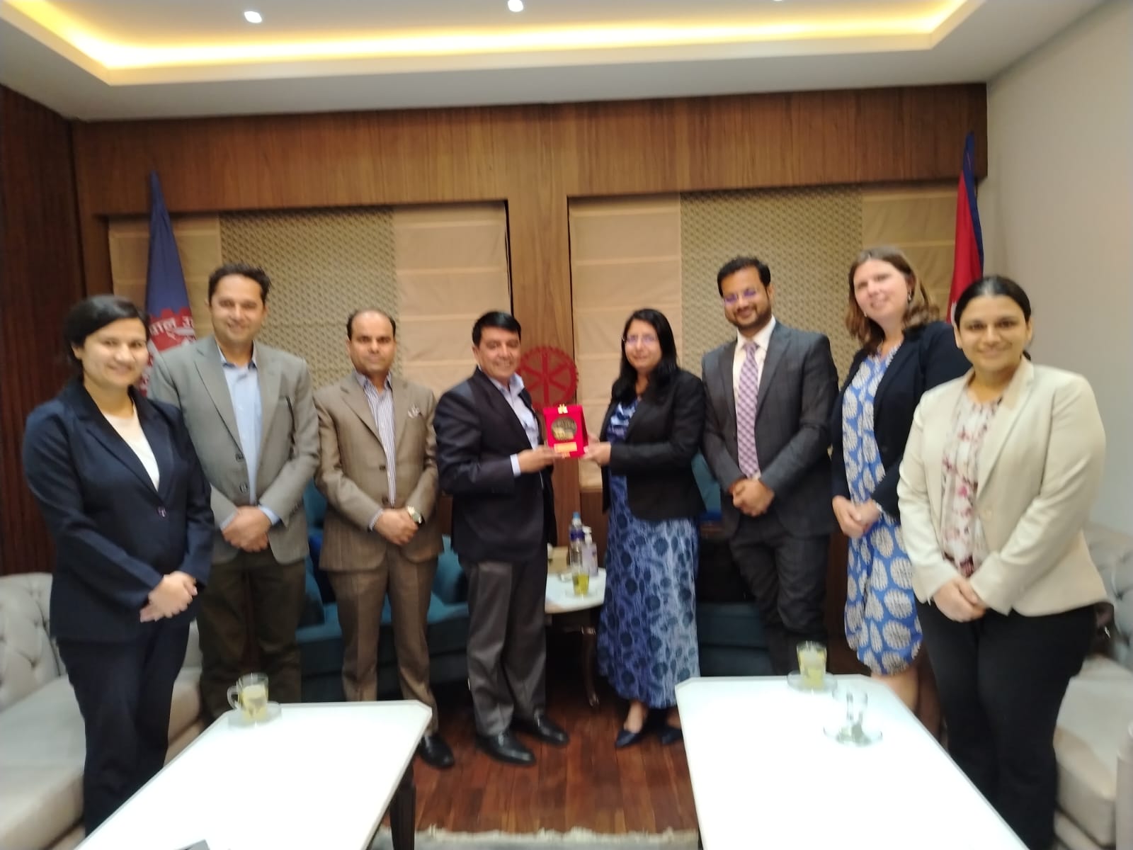 महासंघका अध्यक्ष ढकाल र आइएमएफ नेपाल मिसन प्रमुख बीच भेटवार्ता, नेपालको अर्थतन्त्रबारे छलफल