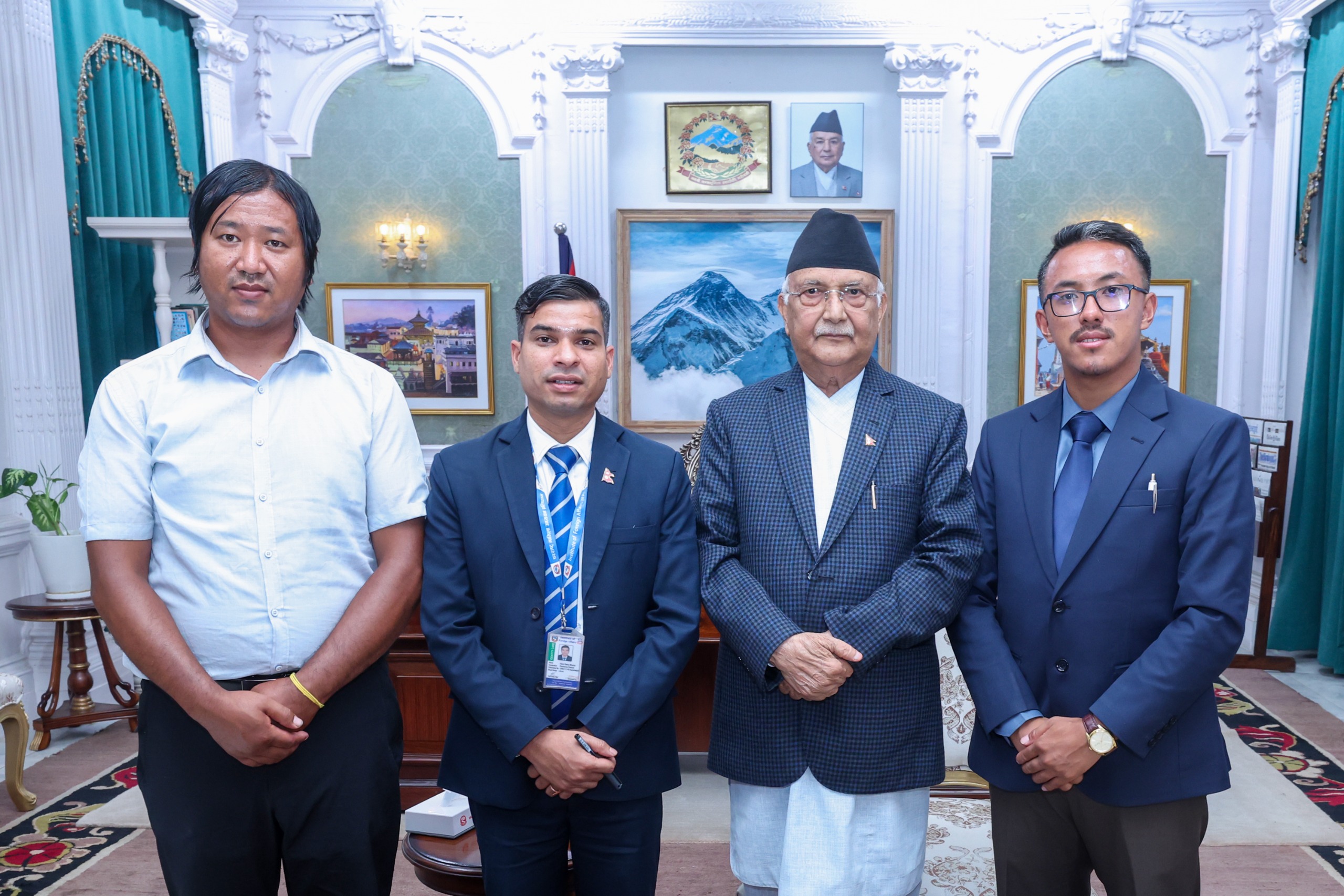 एमआइटीका वैज्ञानिक अनुसन्धानकर्ता शेर्पाले प्रधानमन्त्रीलाई भेटेपछि…