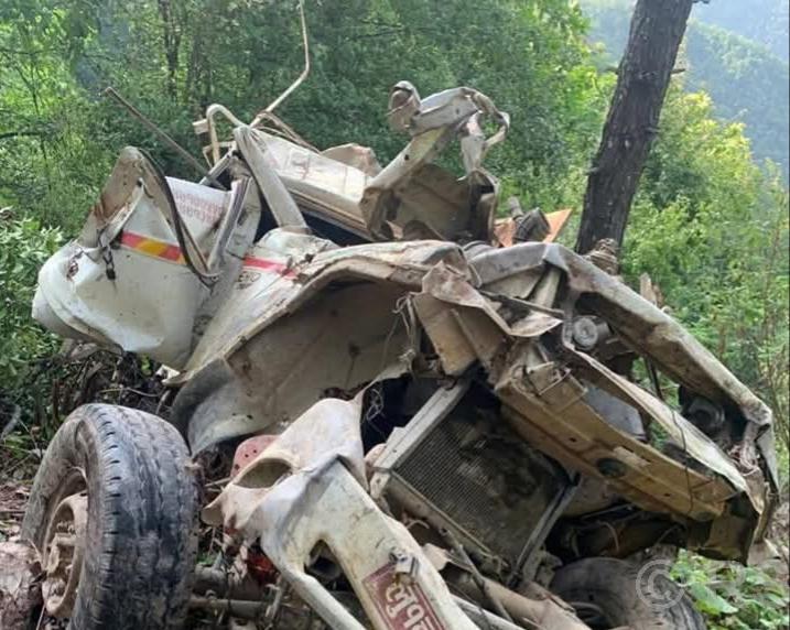 बोलेरो जिप दुर्घटनामा दुईको मृत्यु, एक घाइते