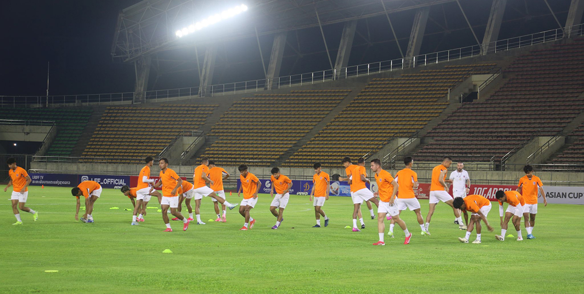 एएफसी एसियन कप छनोटमा आज नेपाल र लाओस भिड्दै