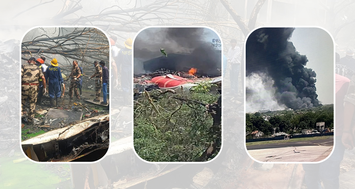 दुर्घटनाग्रस्त एअर इण्डियाको जहाजमा सवार सबै २४२ जनाकै मृत्यु