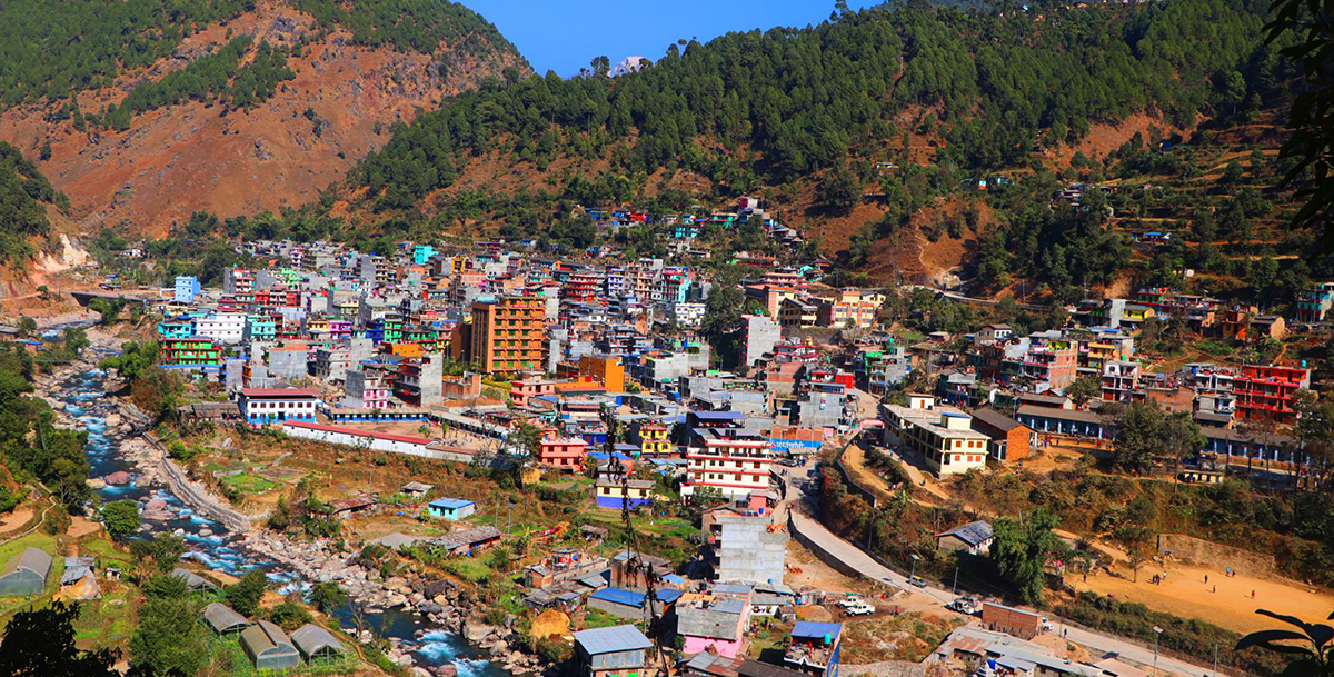 बुर्तिबाङलाई नयाँ सहर बनाउने कार्य सुस्त, १२ वर्षसम्म पनि भएन अपेक्षाकृत काम