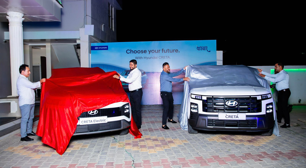 क्रेटा ईभीमा धनगढीका उपभोक्ताको उच्च आकर्षण