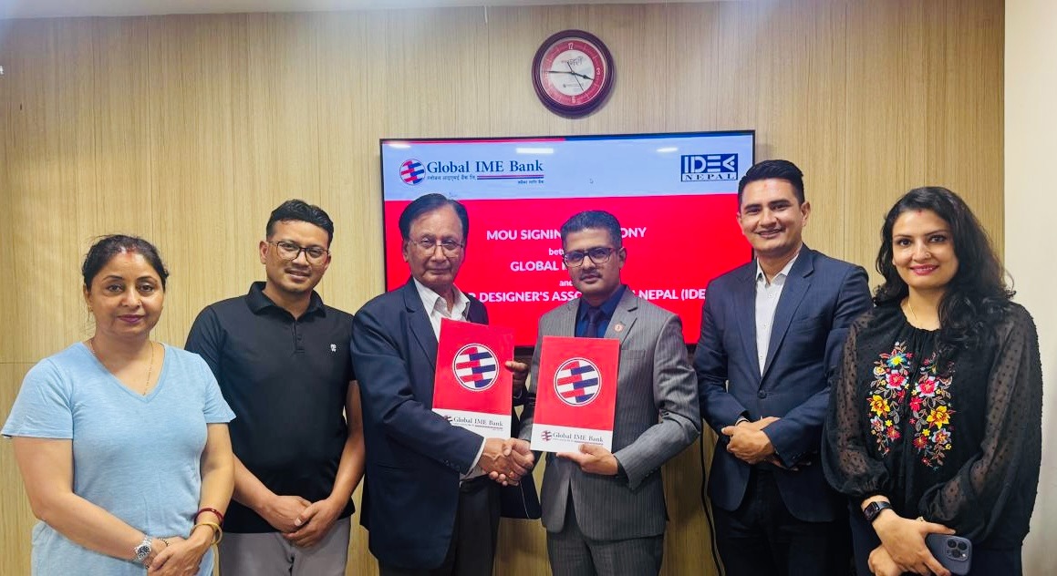 ग्लोबल आइएमई बैंक र आइडिया नेपालबिच सहकार्य
