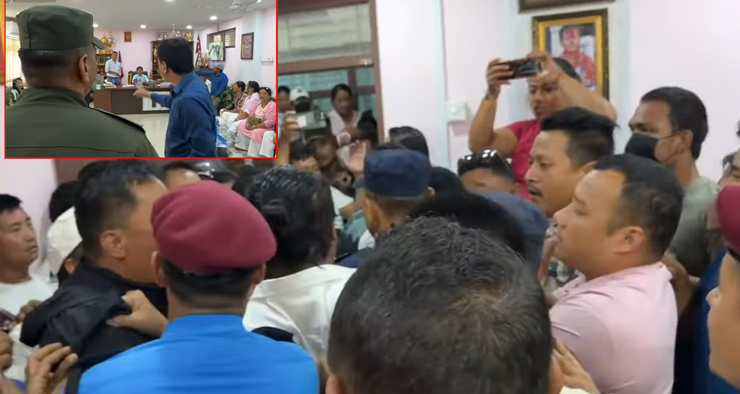 धरानमा मेयर र उपमेयर आमने सामने, सुरक्षाकर्मी परिचालन