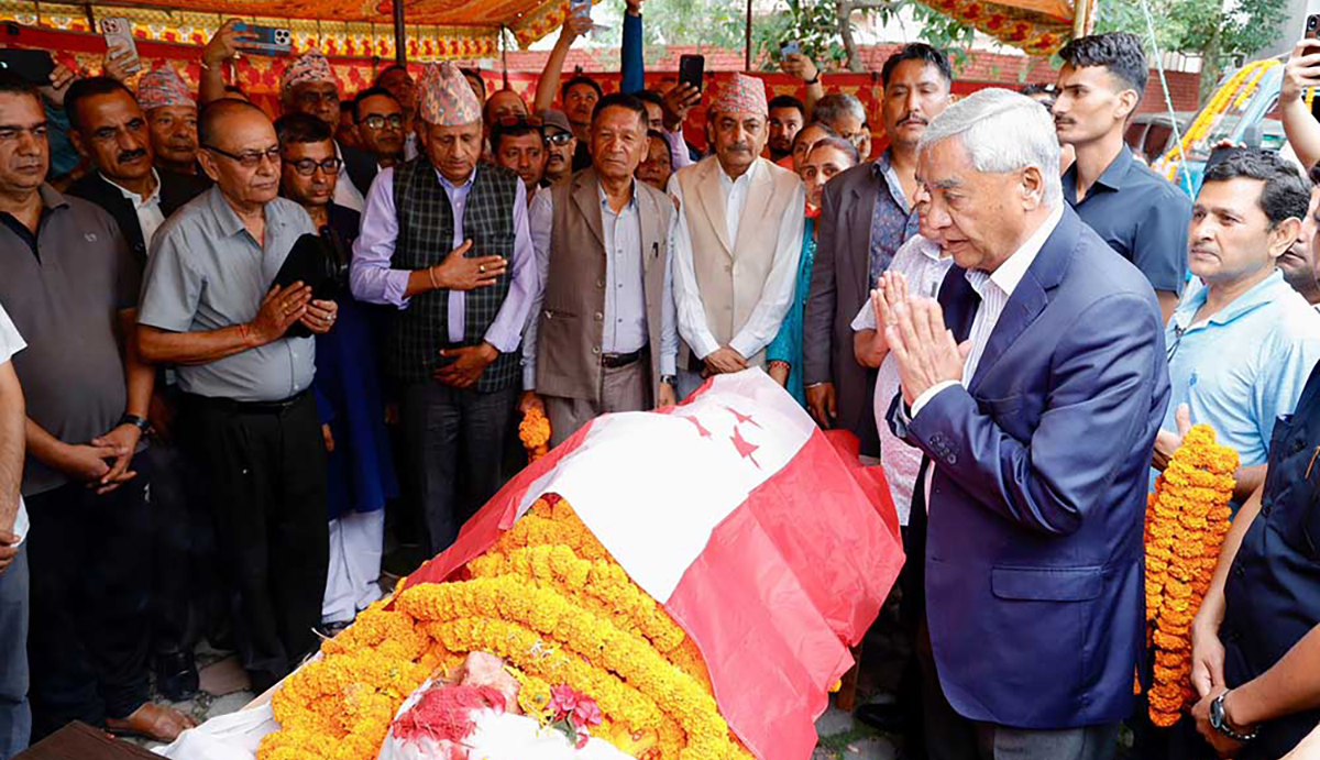 कांग्रेसले नेता शास्त्रीको निधनमा तीन दिन शोक मनाउने