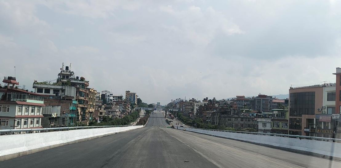 देशको पहिलो ‘फ्लाई ओभर’ निर्माण सम्पन्न, प्रधानमन्त्री ओलीले उद्घाटन गर्ने