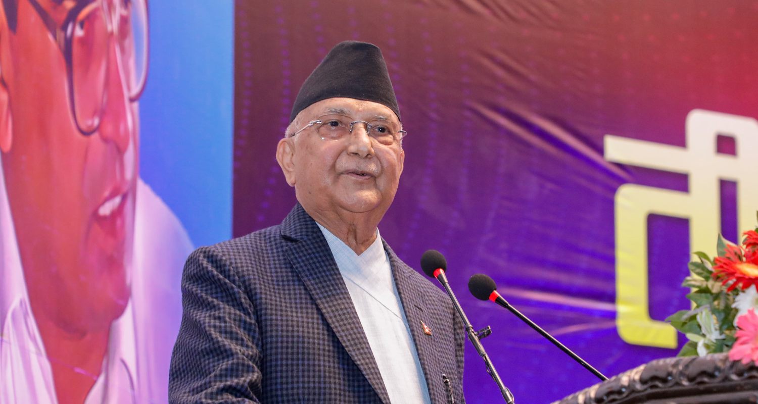 म र विद्या भण्डारीबाट बम–बारुद पड्किँदैन : प्रधानमन्त्री ओली