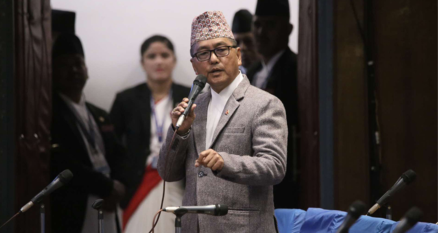 प्रमुख प्रतिपक्षी दलले वीरतापूर्वक आत्मसमर्पण गर्‍याे : लिङदेन