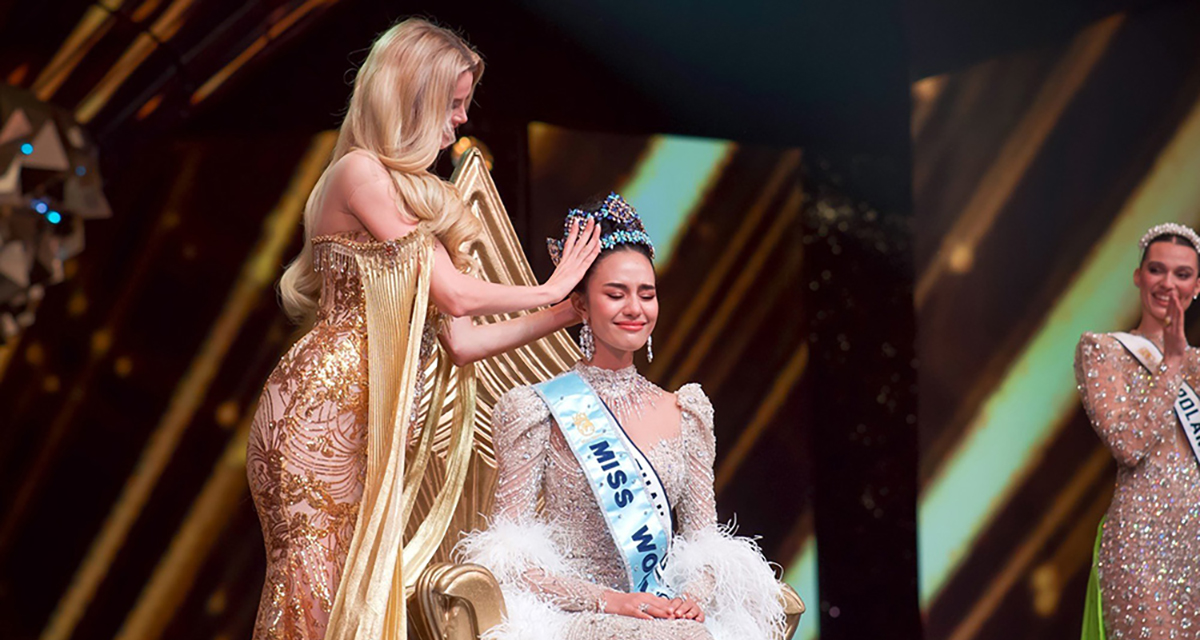 थाइल्याण्डकी ओपल सुचाताले जितिन् मिस वर्ल्डको उपाधि