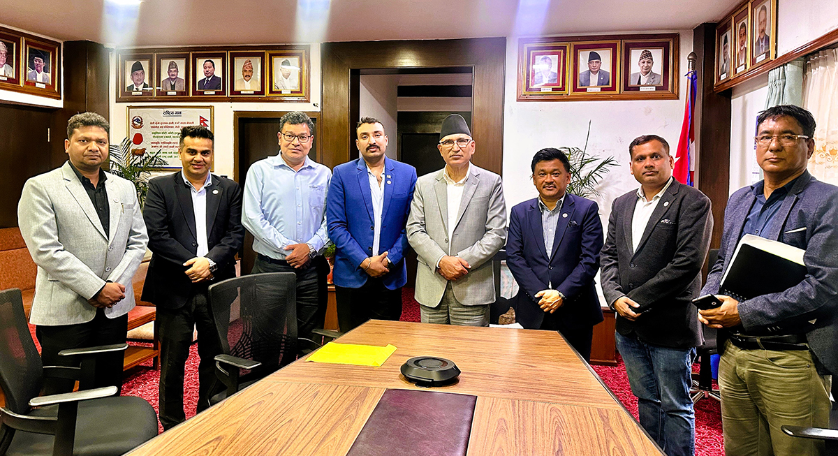 अर्थमन्त्रीसँग नाडाका पदाधिकारीकाे भेट, के–के भयो छलफल ?