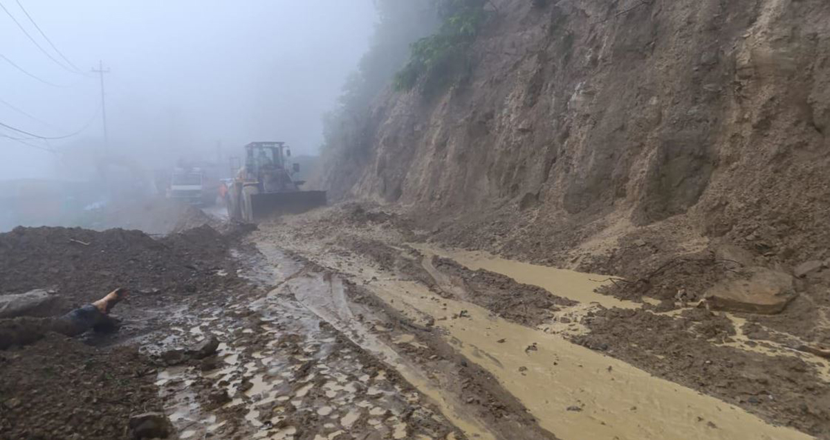 खुल्यो कागबेनी–कोरला सडक