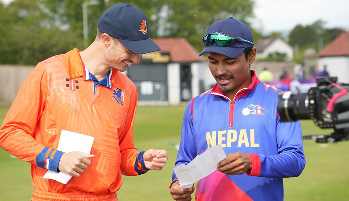 त्रिकोणात्मक टी–२० सिरिजमा आज नेपाल र नेदरल्याण्ड्स भिड्दै
